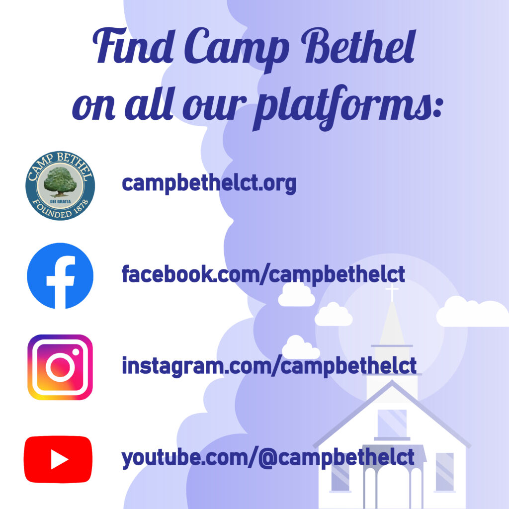 Find Camp Bethel on all our platforms!
