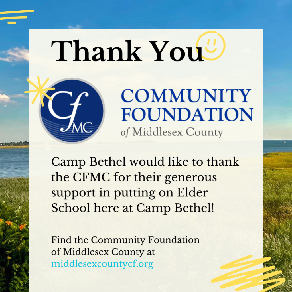 Thank You to Community Foundation of Middlesex County